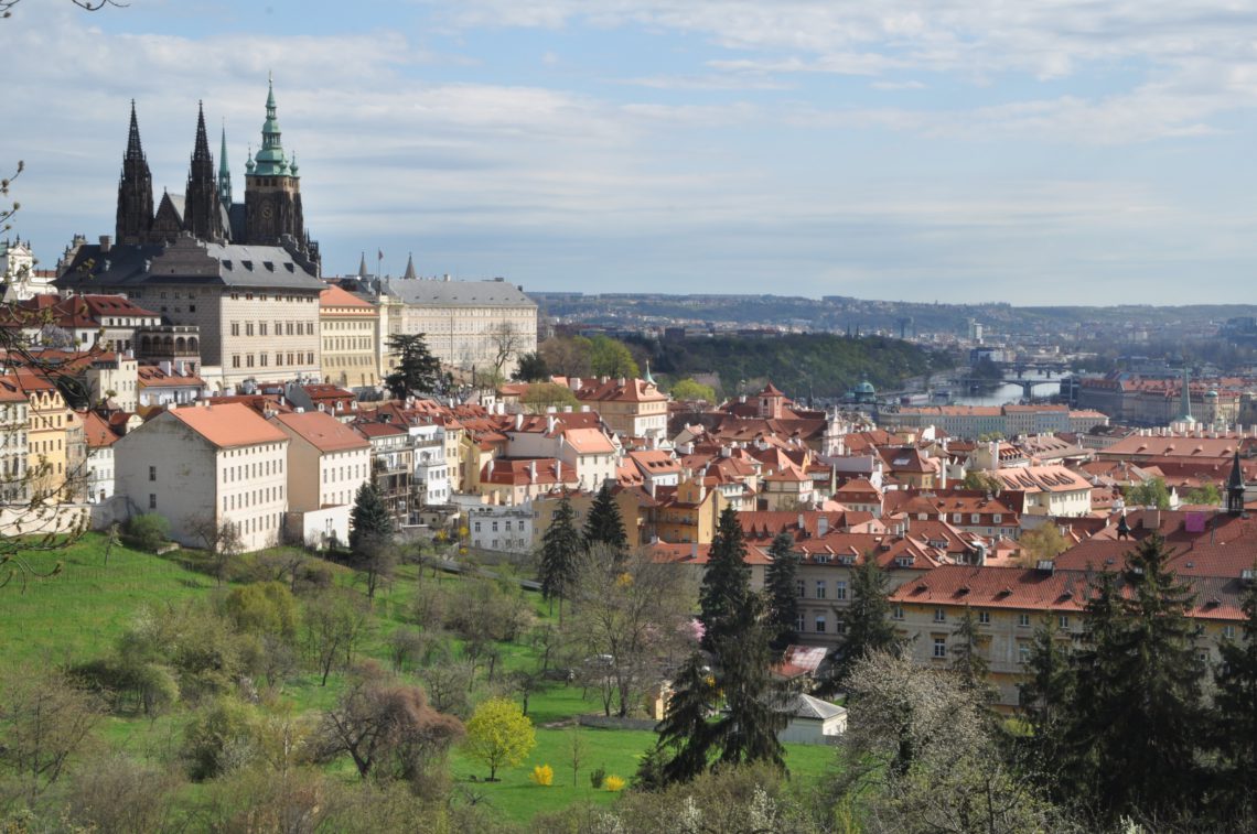 Прага в марте
